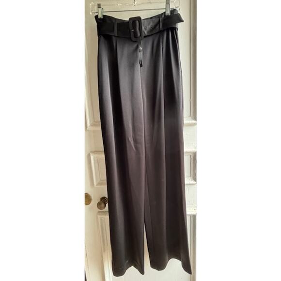 Elie Tahari High-Waisted, Wide-Leg Pants